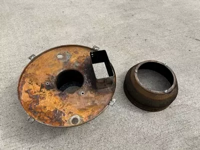 Top burner cowl removed from Nilfisk Contractor diesel pressure washer before cleaning and refurbishment.